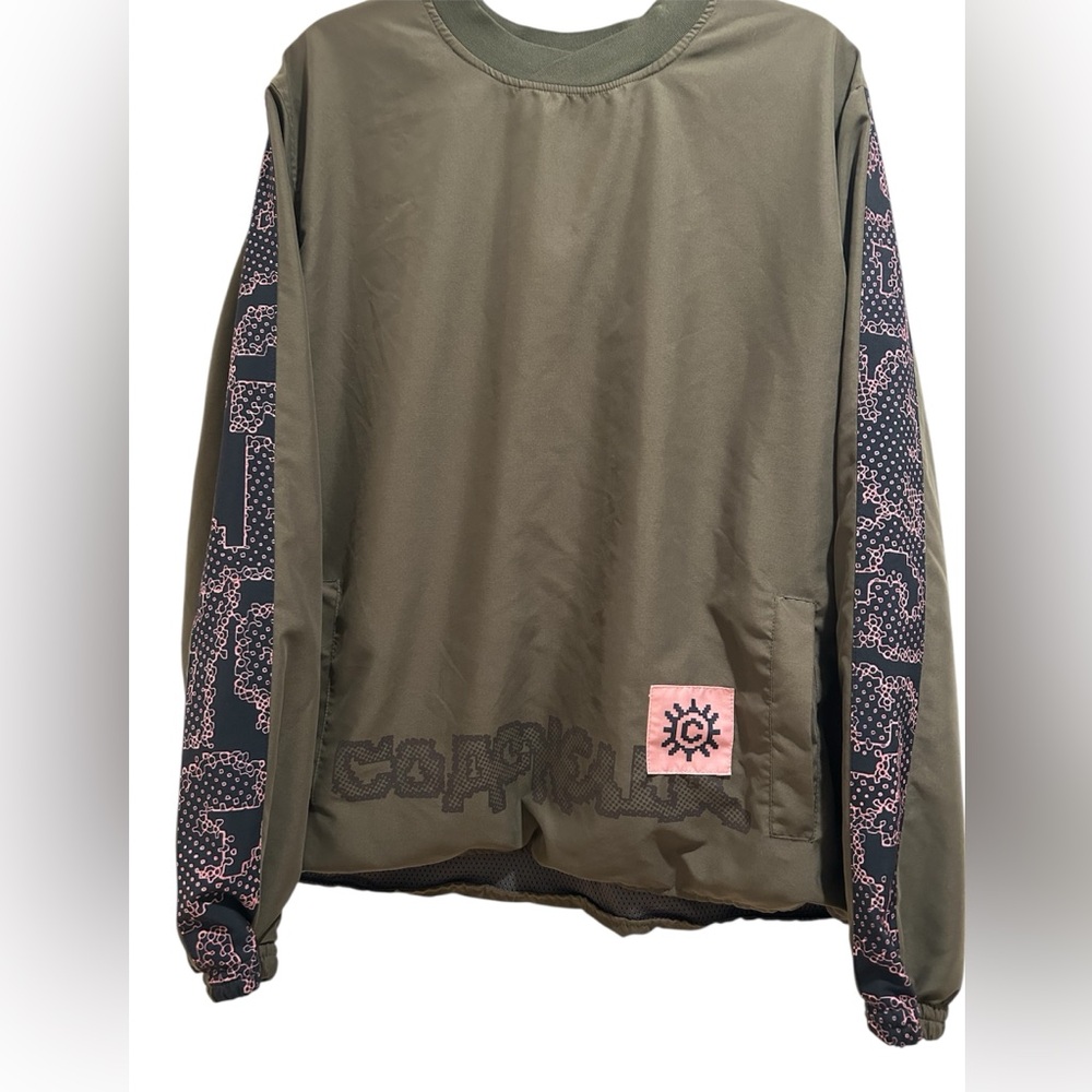 Coachella official festival gear. Palm tree insulated windbreaker, Pullover XL